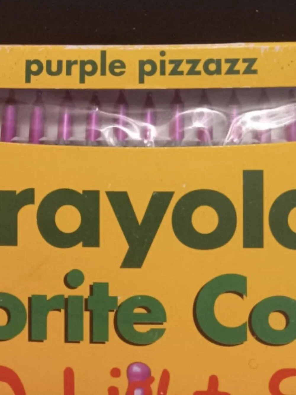 Crayola Favorite Colors 100 Light Set, Purple Pizzazz